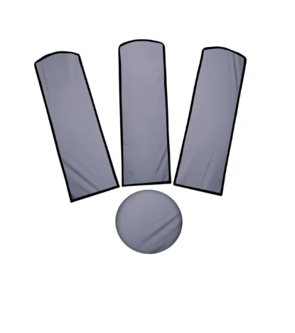 FAN COVERS, DUST AND WATERPROOF, WASHABLE COVER, 4 PCS FAN COVER