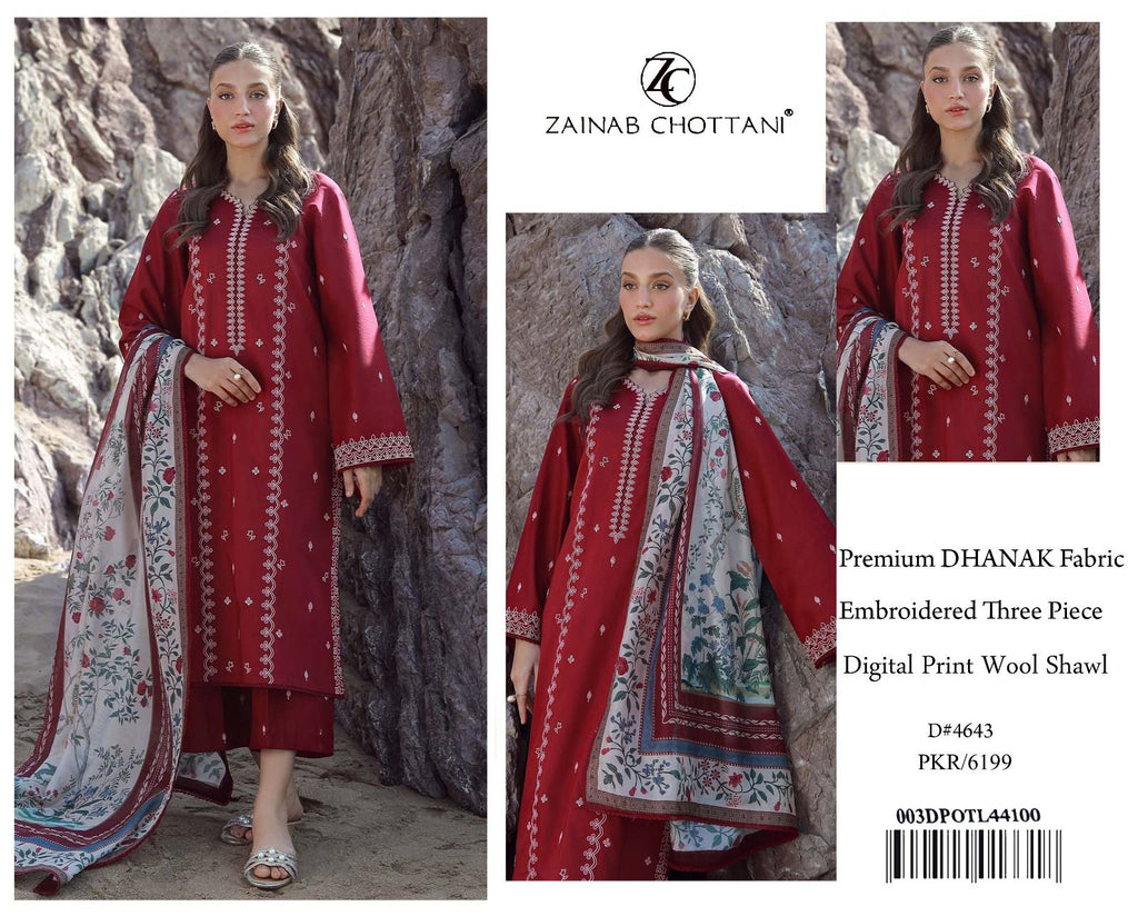 Zainab Chutani Embroidery Sout