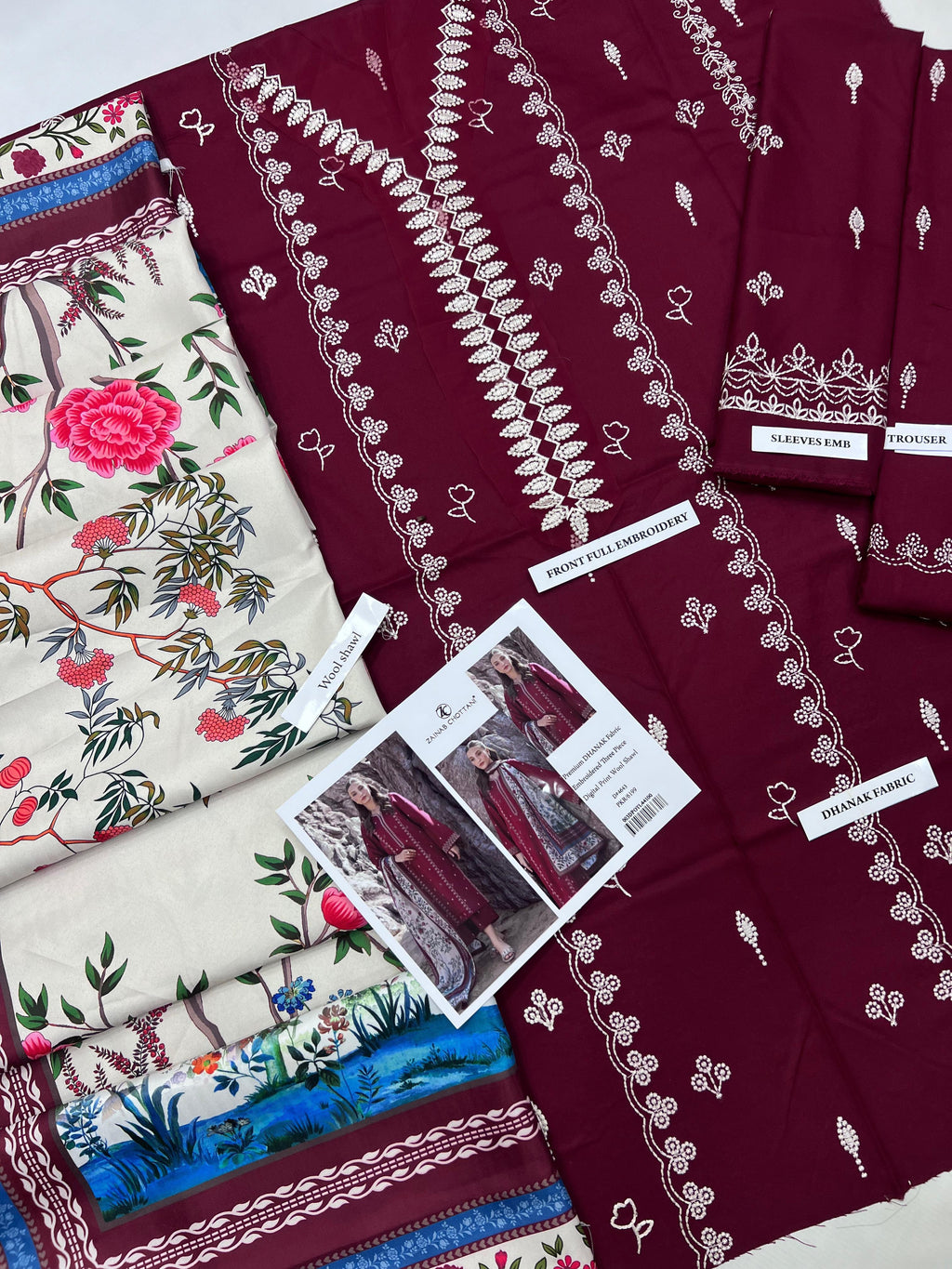 Zainab Chutani Embroidery Sout