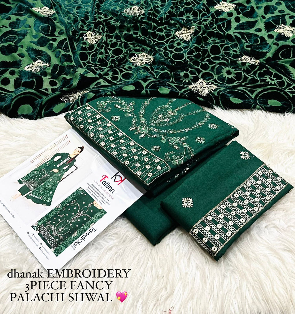 EMBROIDERY 3 PCS DHANAK