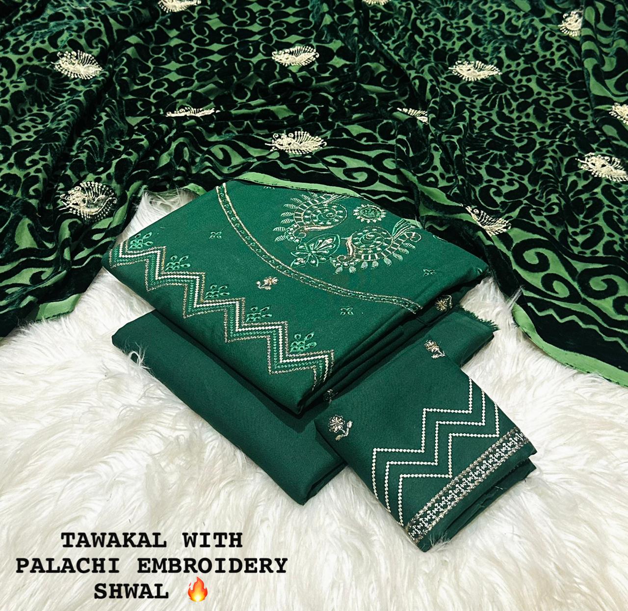 EMBROIDERY 3 PCS DHANAK
