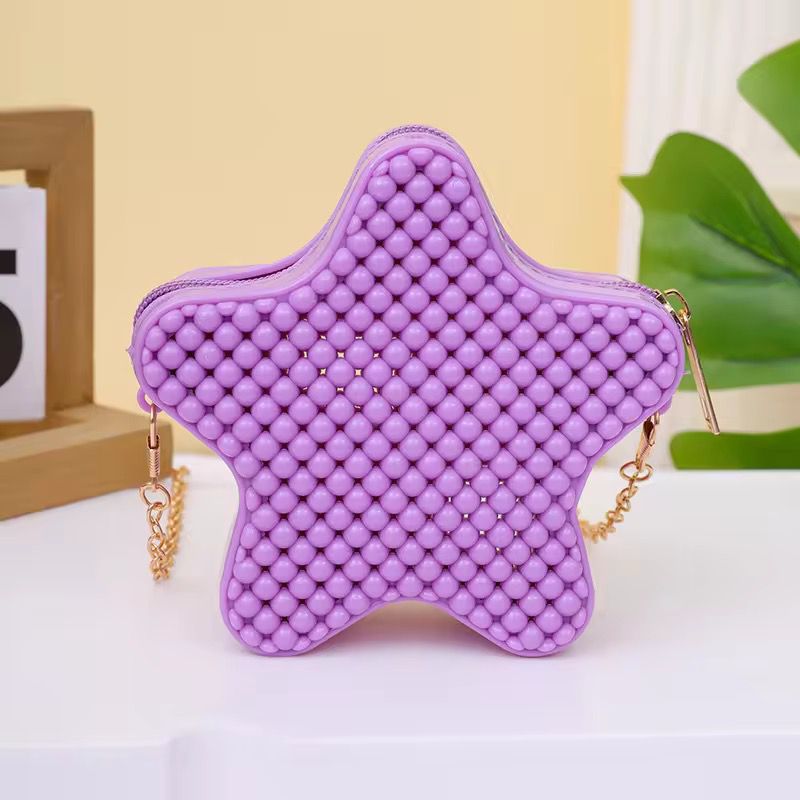 KIDS STAR SHAP DESIGN FIBER BAGS