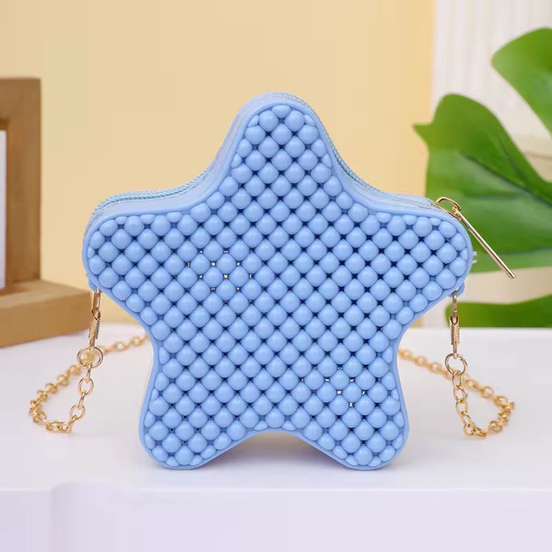 KIDS STAR SHAP DESIGN FIBER BAGS