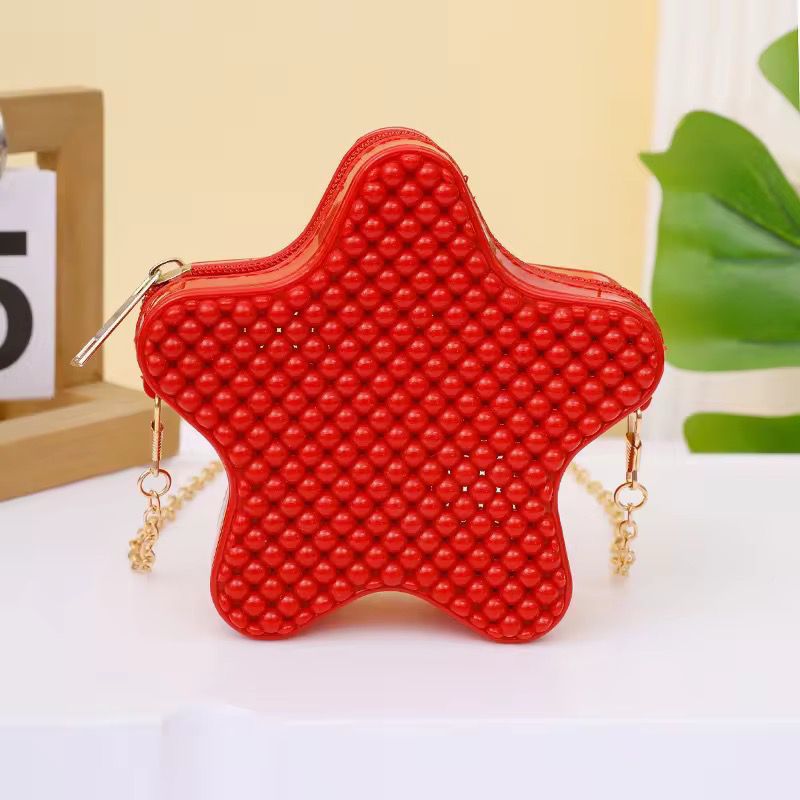 KIDS STAR SHAP DESIGN FIBER BAGS