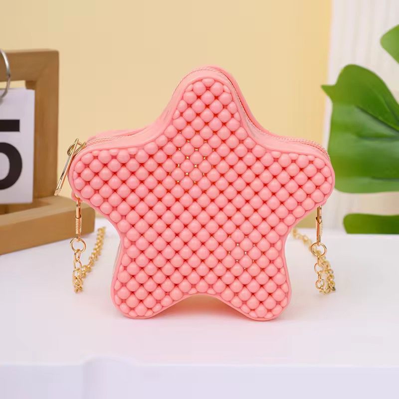 KIDS STAR SHAP DESIGN FIBER BAGS