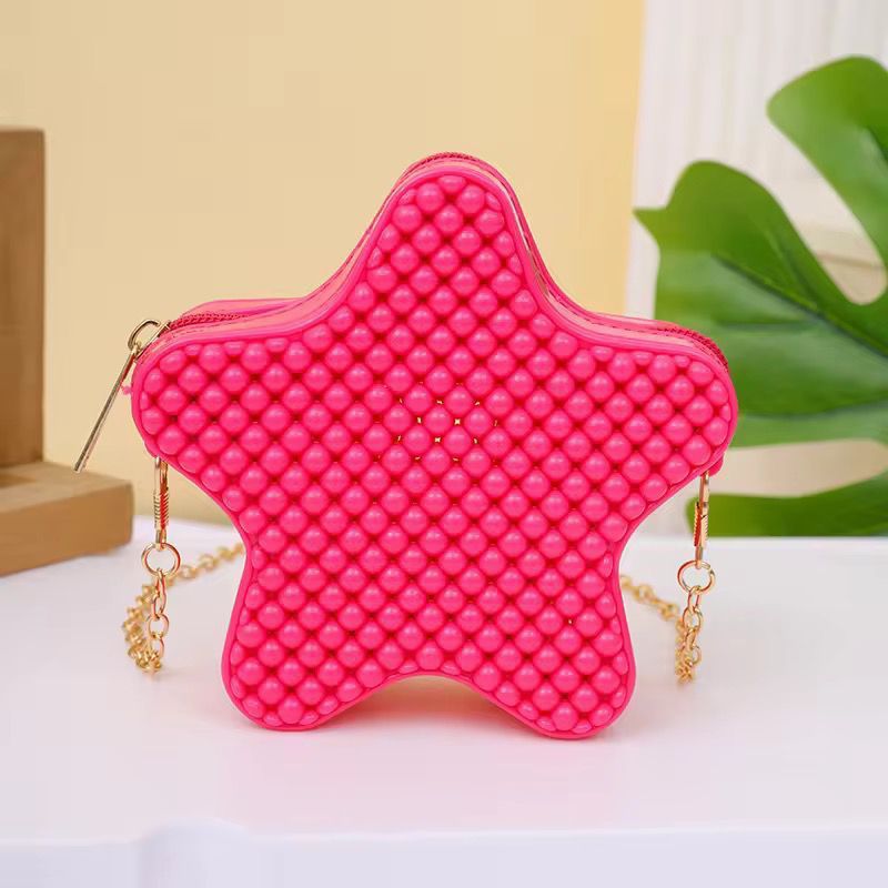 KIDS STAR SHAP DESIGN FIBER BAGS