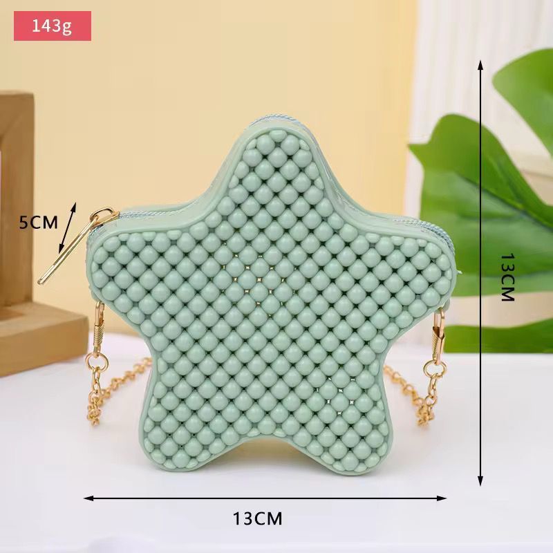 KIDS STAR SHAP DESIGN FIBER BAGS