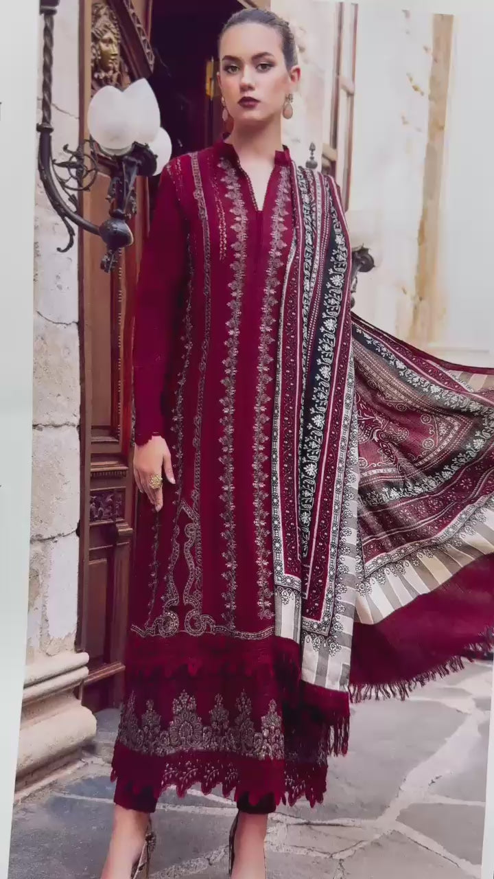 Zara ShahJahan Embroided 3 pcs